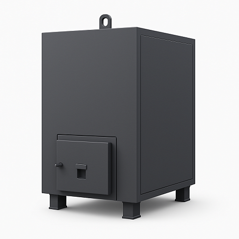 Hot-water solid-fuel water-tube boilers with a capacity of up to 7.56 MW