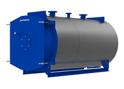 Котлы водогрейные жаротрубные производительностью до 80 МВт